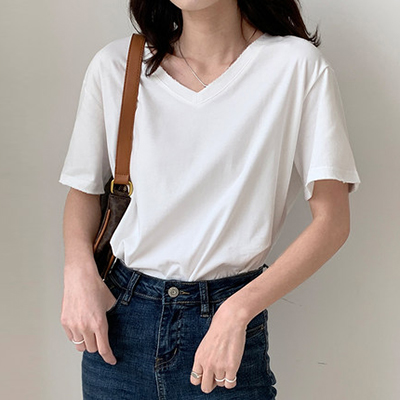 V领T恤